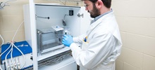 Male Research Utilizing Equipment in Behavioral Core Facility.