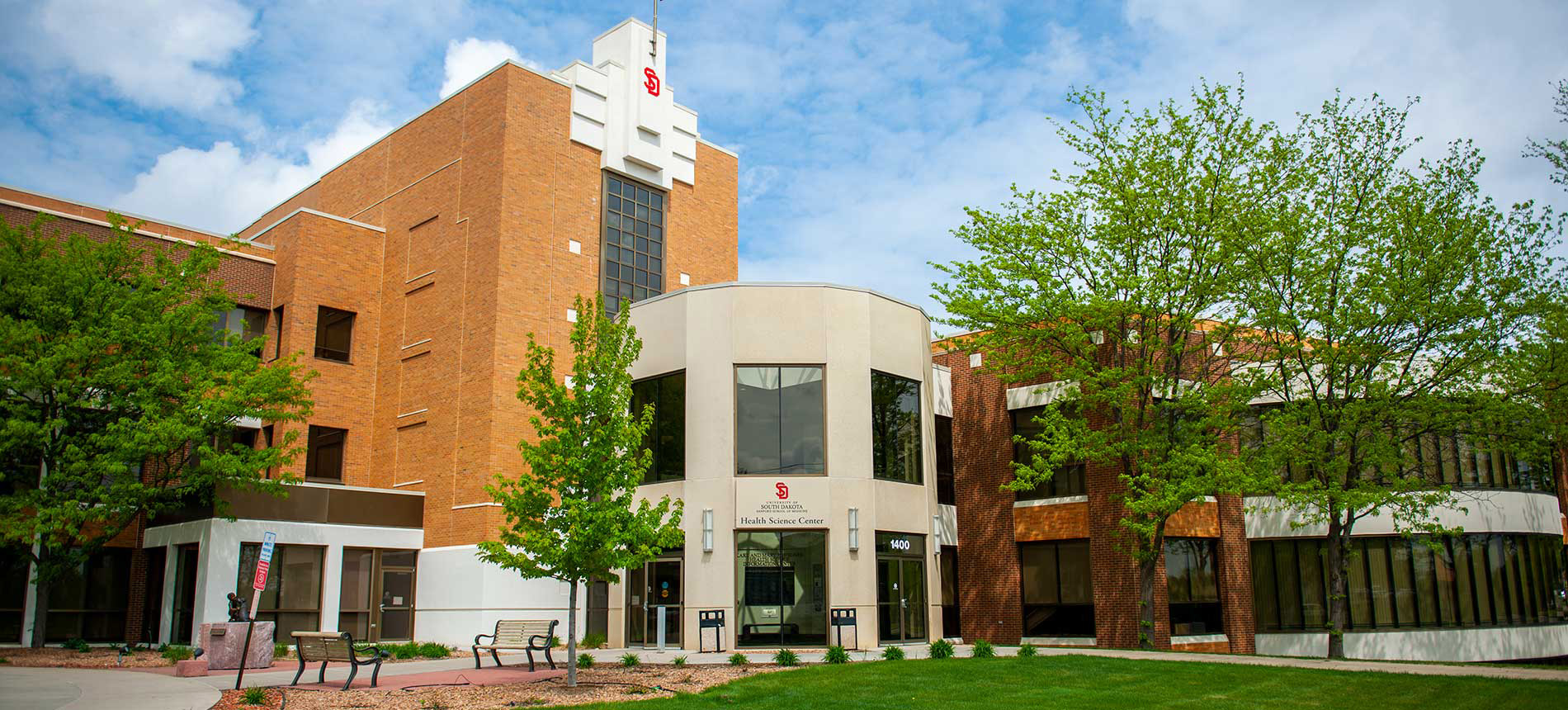 The Sioux Falls medical campus entrance.