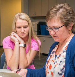 ACPC Professional Meeting with a Student.