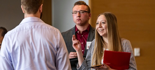 A beacom career job fair.