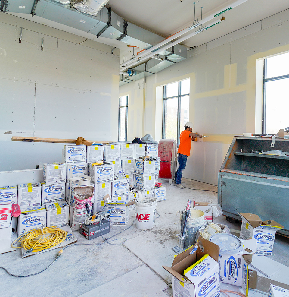 Renovations in the Union Building May 2025