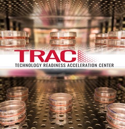 The TRAC logo.