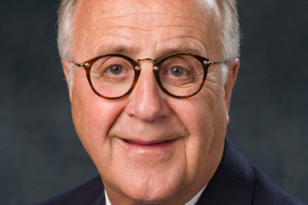 Former USD president James W Abbott.