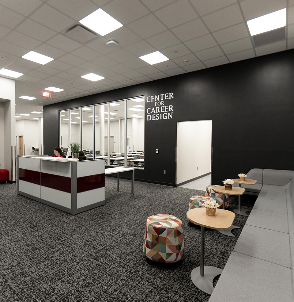 Lobby of USD Center for Career Design