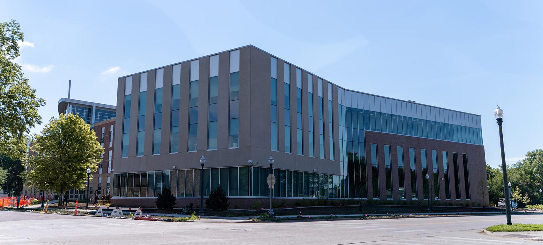 The new SHS building.