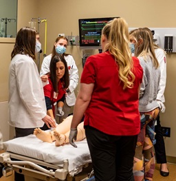 Physician's Taking Care of a Patient.