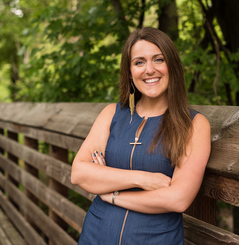 Master of Music student Laura Engles smiling.