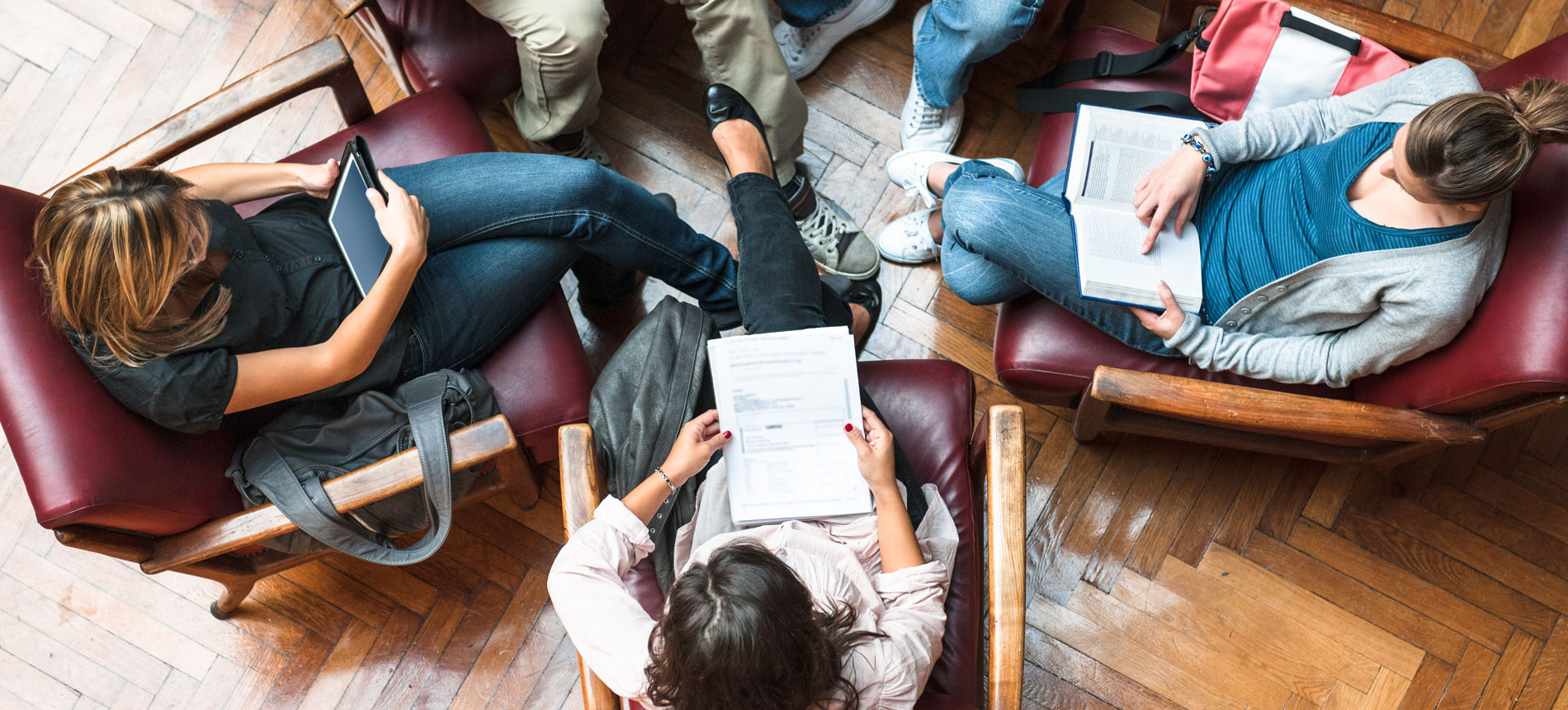 Group counseling session.