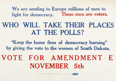 Text that says who will take their places at the polls?