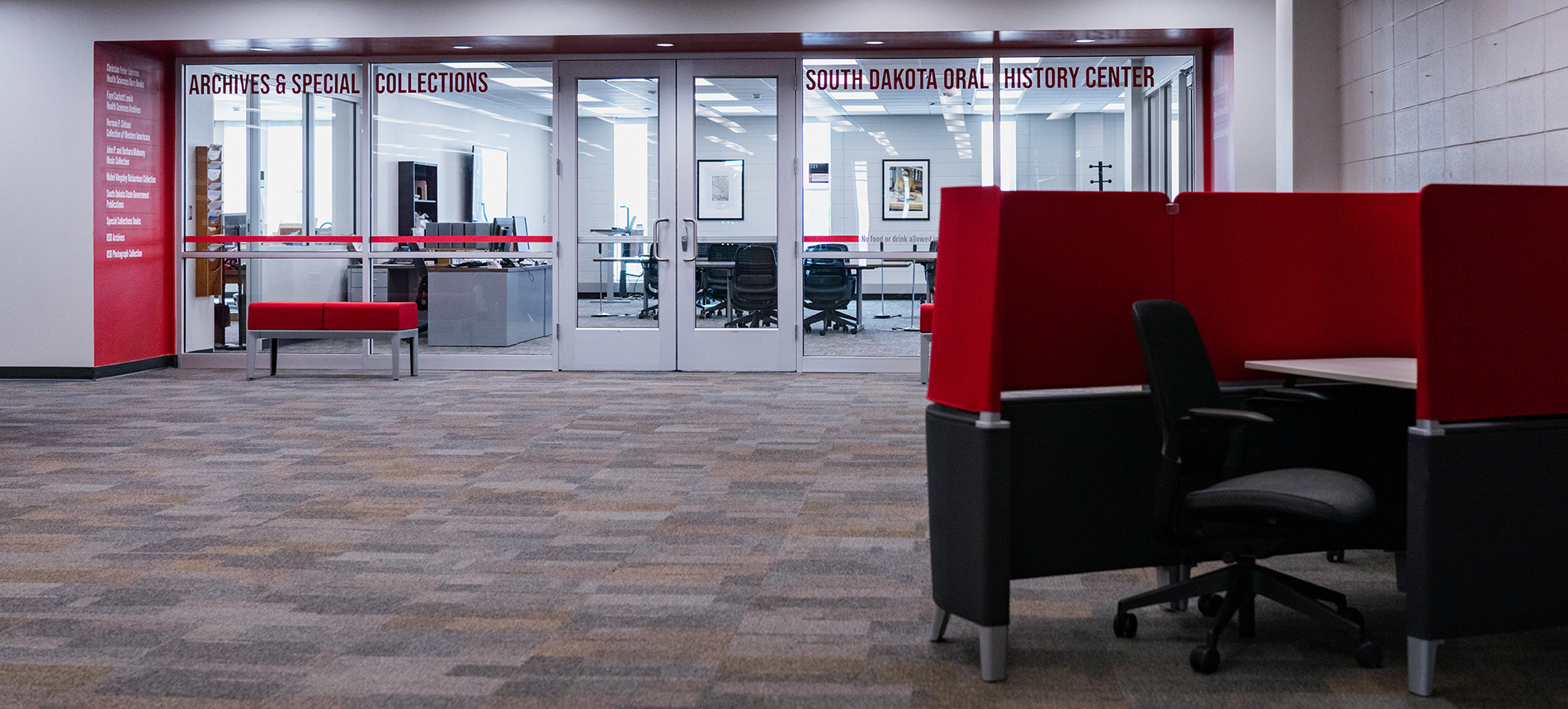 photo of the exterior of the oral history department at USD