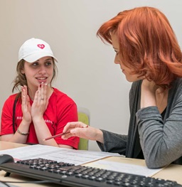 Student Meeting with Academic Advisor