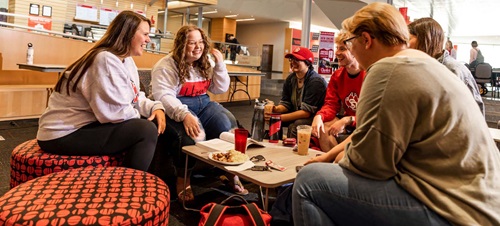 Group of Students Laughing