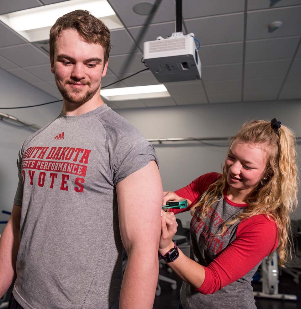 Students Working in the Biomechanics Laboratory