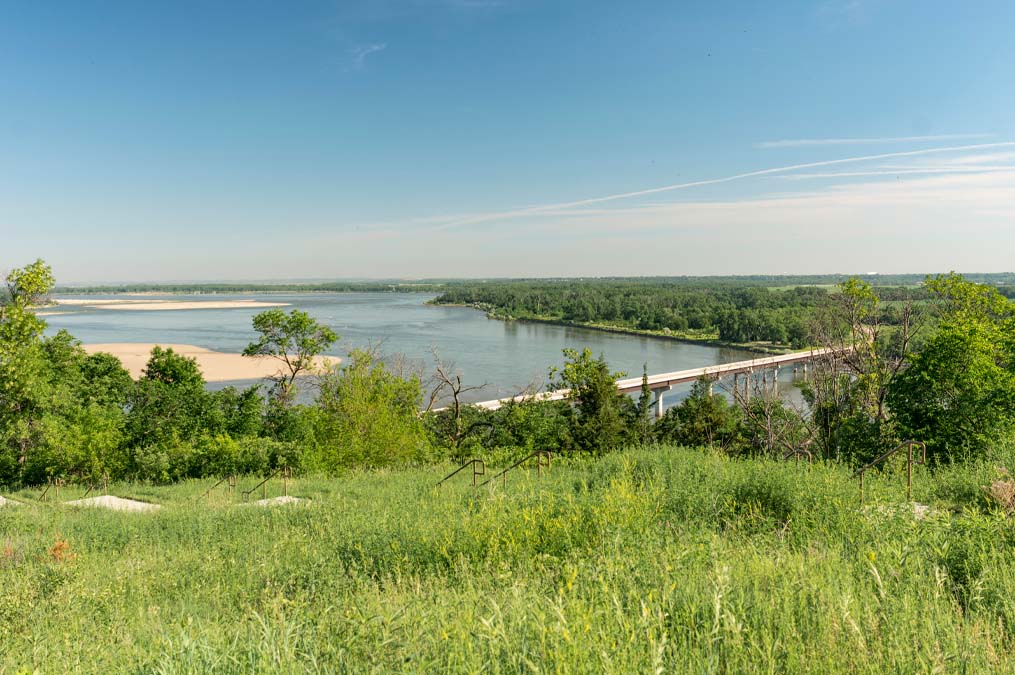 View of the Missouri River