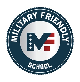 Logo of a Military Friendly school badge