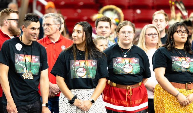 USD Students participating in annual wacipi event on campus