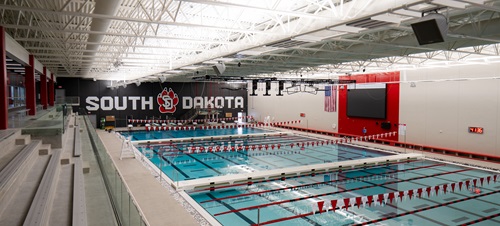 university of south dakota natatorium facility