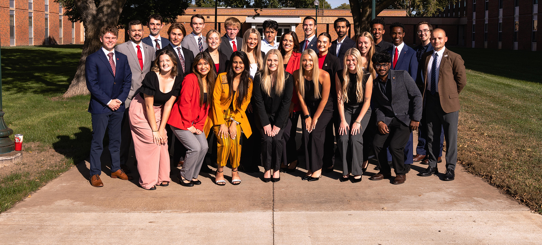 Photo of the 2024 USD Student Government members