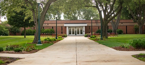 Exterior of North Complex Residence Hall