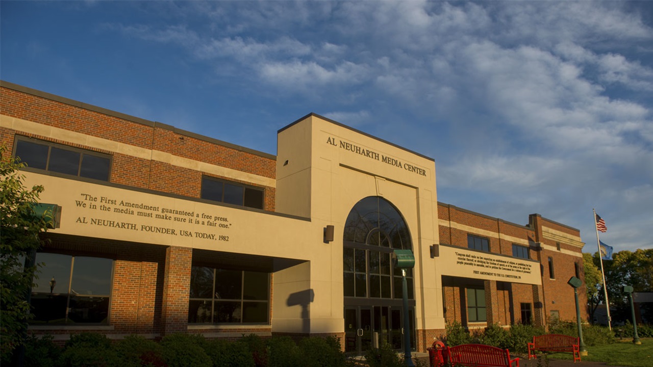 The Al Neuharth building on USD's campus The Al Neuharth building on USD's campus