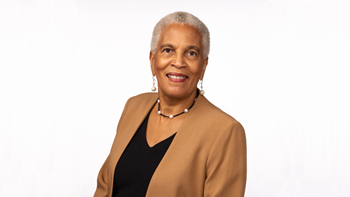 A headshot of Shirley Mays.