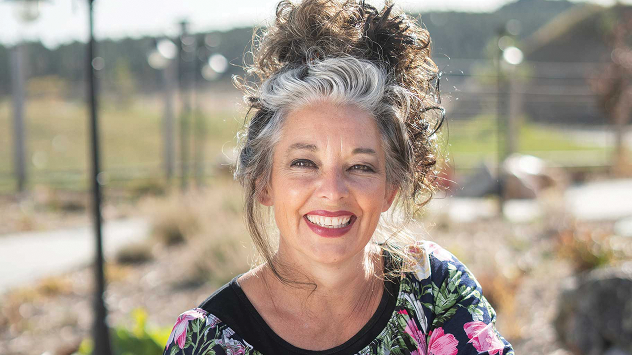 A headshot of Dr. Joy Falkenburg.