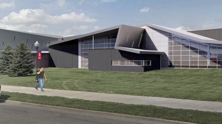 wellness center expansion rendering