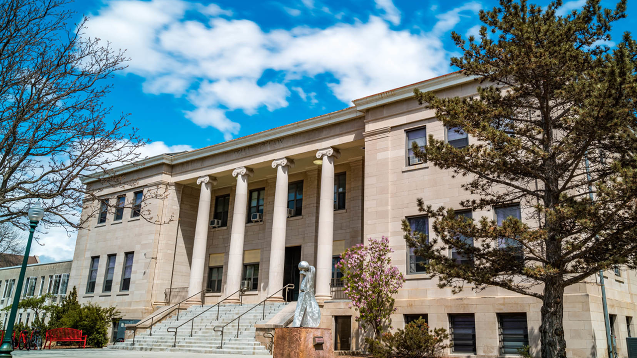 USD's College of Arts & Sciences, which houses the Department of Sustainability & Environment, sits on a sunny campus.