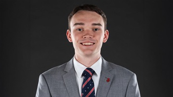 Griffin Petersen, student at USD is the new SDBOR Student Regent.