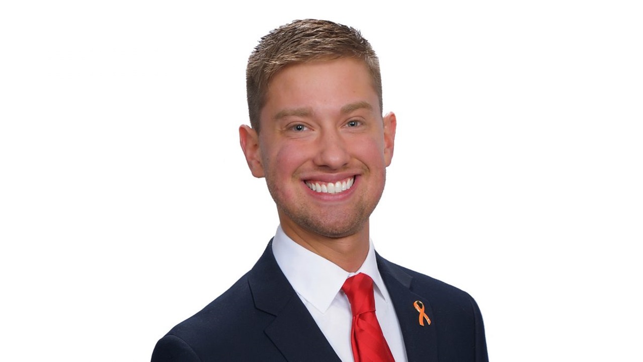 Josh Hayes smiles for a photo.