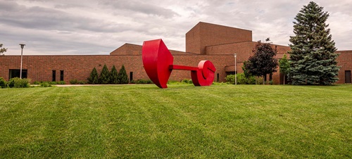 Warren M Lee Fine Arts building.