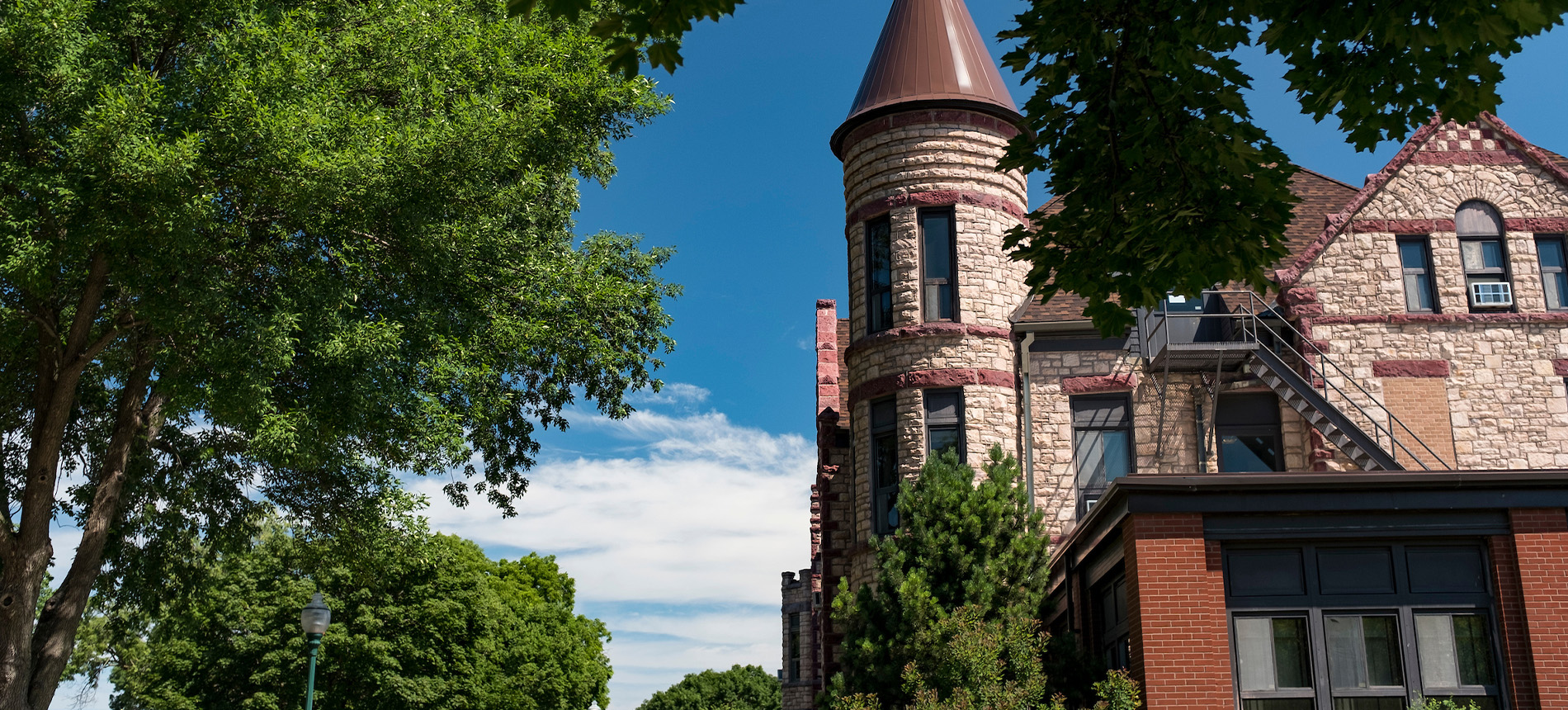 East Hall during the day.