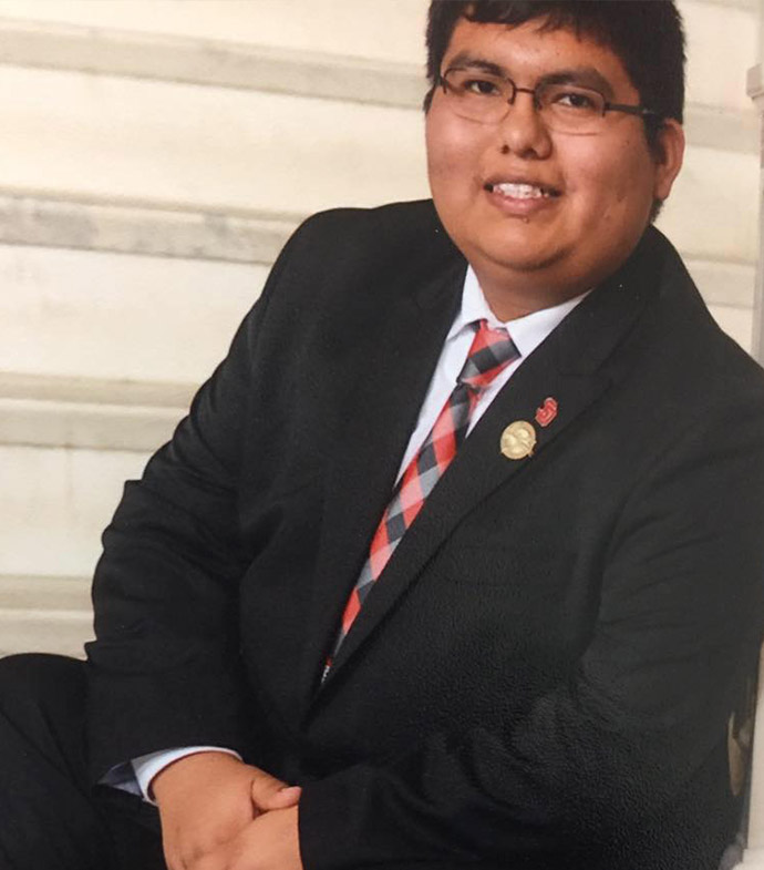 Success story Christian Skunk smiling.