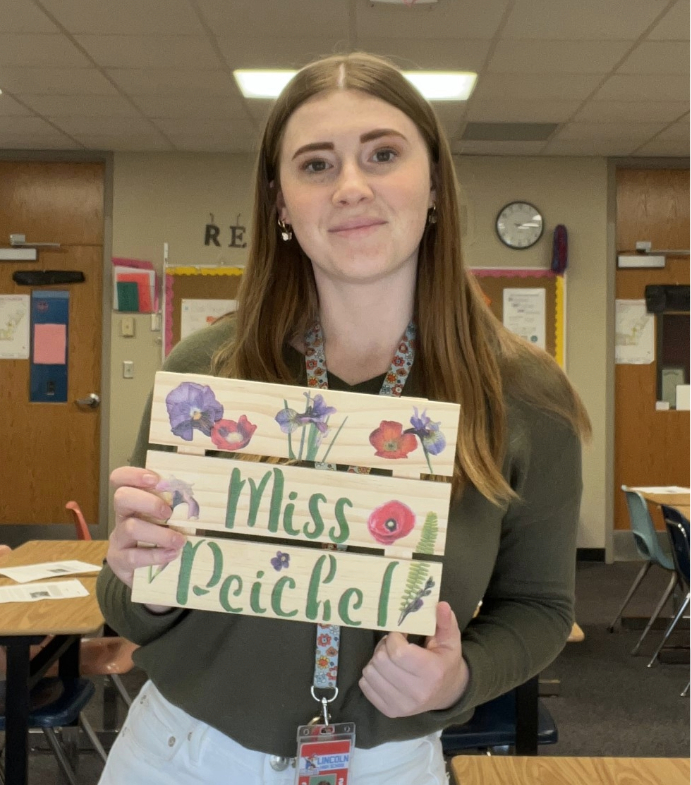 Emily Peichel smiling.
