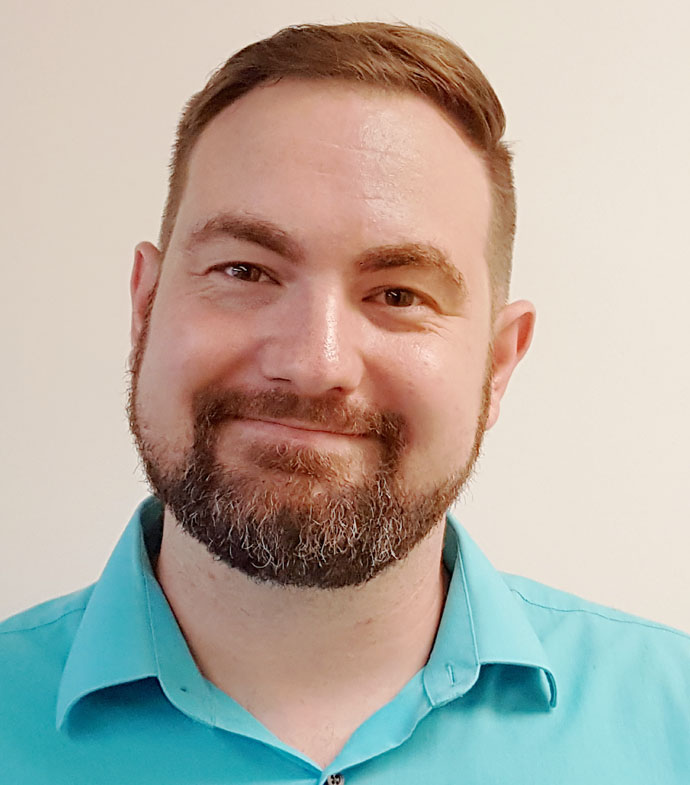 Success story Jared Cook smiling.