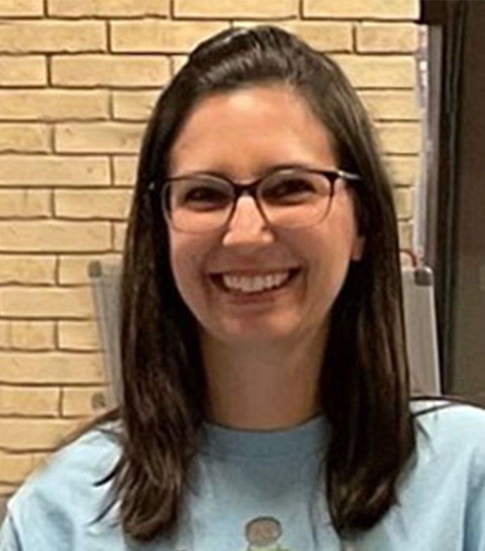 Rebecca Johnson smiling