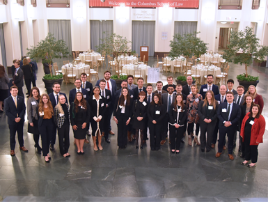 USD Knudson School of Law students pose with other attendees at the Judicial Clerkship Opinion Writing Conference.