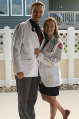 A portrait of Cole and Kjerstin.