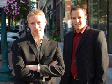 Justin Smorawske and Eric Sivertsen