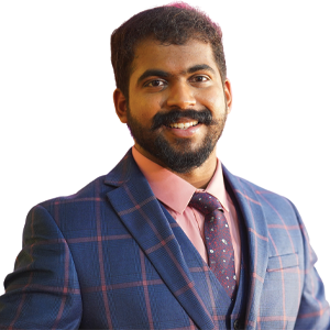 Venkatesh Kolluru, Ph.D., recipient of the 2025 USD Distinguished Dissertation Award.
