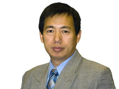 Haoran Sun, Ph.D., professor in the Department of Chemistry.